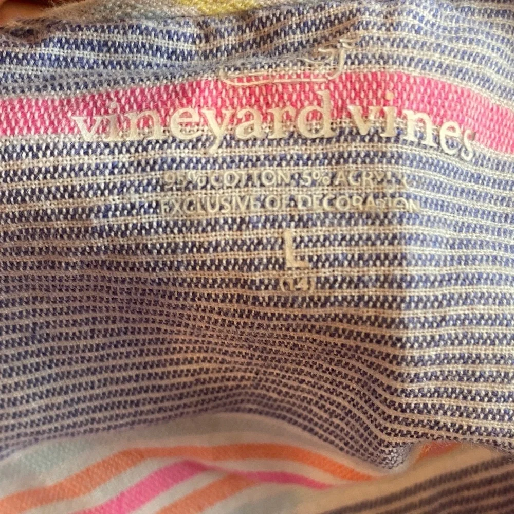 Vineyard Vines Striped Kids Swim Coverup